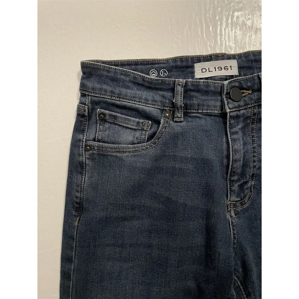 DL1961 29 x 30 Avery Modern Straight RENDER Dark Wash Flex Denim Jeans‎